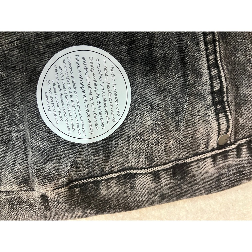 Faded Glory Womens Jeggings Size 6 Soft Stretch Denim Acid Wash Gray Skinny Jean - Picture 8 of 8